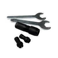 Ioensy - Portabrocas Para Amoladora Recta Portabrocas Para Amoladora Angular Para Herramientas Auxiliares Pulido 6 Mm Y 3 Mm