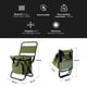 thumbnail image 2 of Silla Plegable con Compartimiento Verde, 2 of 4