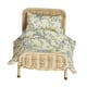 thumbnail image 2 of 1:12 Casa De Muñecas Modelo De Cama Doble Juego De Simulación Mini Cama Para Decoración De Dormitorio B, 2 of 3