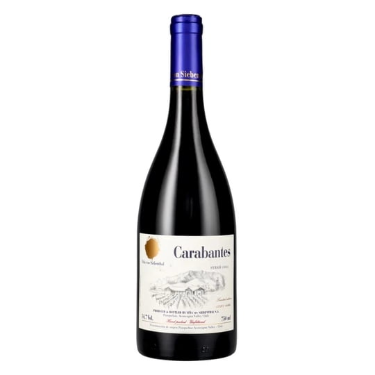 Vino Tinto Syrah Carabantes 14.7° Botella 750 ml Von Siebenthal