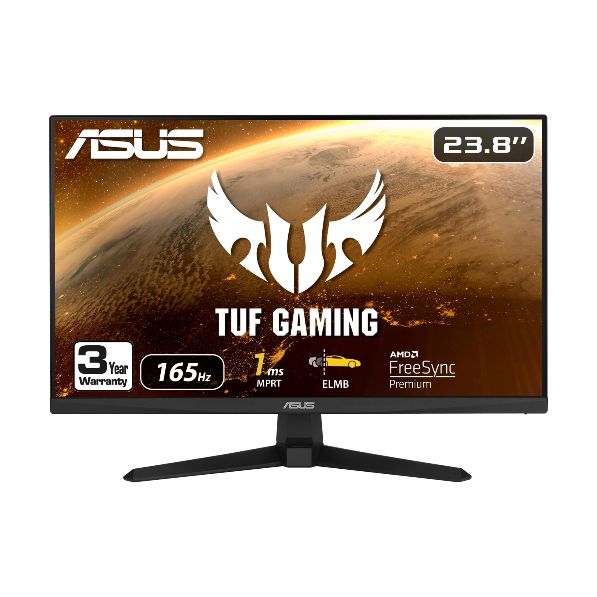 Monitor Asus Tuf Gaming Vg247q1a De 23,8 Pulgadas, Fhd, 165 Hz