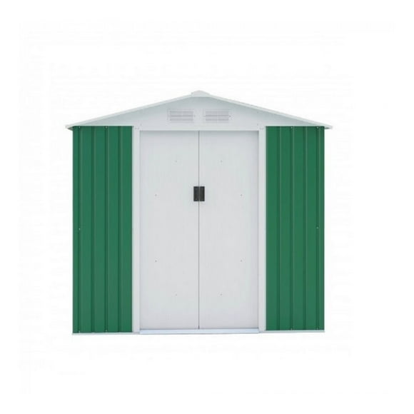 Bodega de jardín Archer B 4m2 verde 213x191x195cm