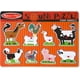thumbnail image 1 of Melissa & Doug Farm Animals Sound Puzzle - Rompecabezas de clavijas de madera con efec Melissa & Doug Melissa & Doug, 1 of 2