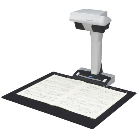 Escáner Scansnap Sv600, Libro De Sobremesa Y Documentos,