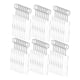 thumbnail image 3 of Llavero Acrílico Rectangular En Blanco, Conjunto De Llaveros Para Decoración, Pintura Para Niños, 48 Uds., 3 of 3