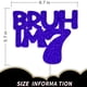 thumbnail image 2 of Cake Topper Cutylight Brush I'm 13 Official Teenager Blue, 2 of 7