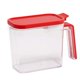 thumbnail image 1 of Multiuso Sal Condimento Tarro Titular Organizador Botes Macetas Para Cocina Rojo, 1 of 3