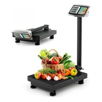 Genérico - Balanza Pesa Digital Gastronomía 150 Kilos Badeja Recargable Color Gris