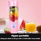 thumbnail image 2 of Mezcladora Portátil, Botella De Jugo De Viaje Usb, Para Mezcladora Y Batido, Exprimidora Con 4 Cuchillas, Fácil De Limpiar, 2 of 4