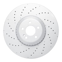 Disco De Freno R1 Concepts Geospec Con Revestimiento Delantero Perforado Para Mercedes