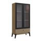 thumbnail image 1 of Vitrina bahamas 1 cajon 2 puertas madera negro, 1 of 2