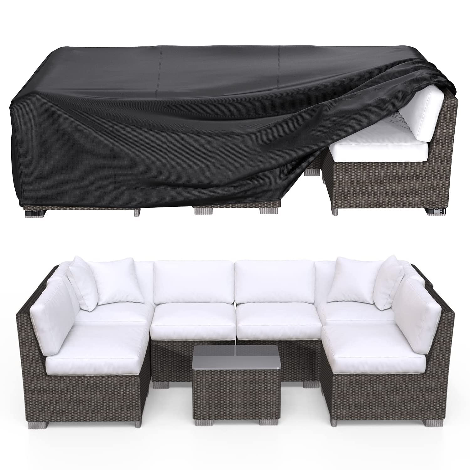 Funda Impermeable Para Muebles De Patio Brosyda 228x158x72 Cm