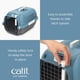 thumbnail image 3 of Transportín para gatos Catit pequeño 48 × 33 × 28 cm azul/gris, 3 of 7