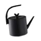 thumbnail image 3 of Hervidor de agua Hervidor de agua caliente Calentador de té vintage Tetera Cafetera para acampar Amantes del té Regalo Hervir agua caliente Cocina , Negro, 3 of 5