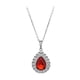 thumbnail image 4 of Collar Con Colgante De Gota De Agua Para Mujer, Para Fiesta, Aniversario, Vacaciones, Color Rojo, 4 of 5