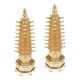 thumbnail image 2 of 2pc 18cm Templo Budista Chino Wenchang Buddha Stupa Coleccionables Decoración, 2 of 5