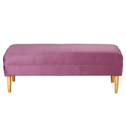 Bodevir - Banqueta Provenza Liso 2C Felpa 04 Morado