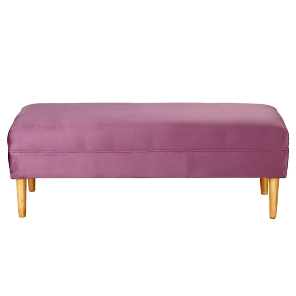 Banqueta Provenza Liso 2c Felpa 04 Morado