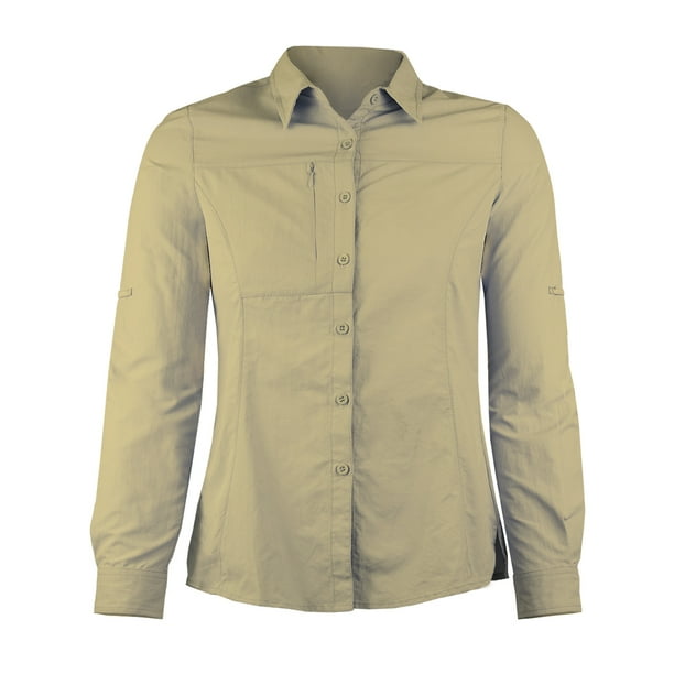Camisa Trekking Manga Larga Mujer