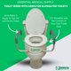 thumbnail image 2 of Elevador de asiento de inodoro Essential Medical Supply alargado, 19 cm, 2 of 7