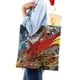 thumbnail image 4 of Kamen Rider Bolso de tela con estampado de lienzo para mujer, bolsa de compras reutilizable y estética, con cremallera interior, regalo para mujer,40*40cm., 4 of 6