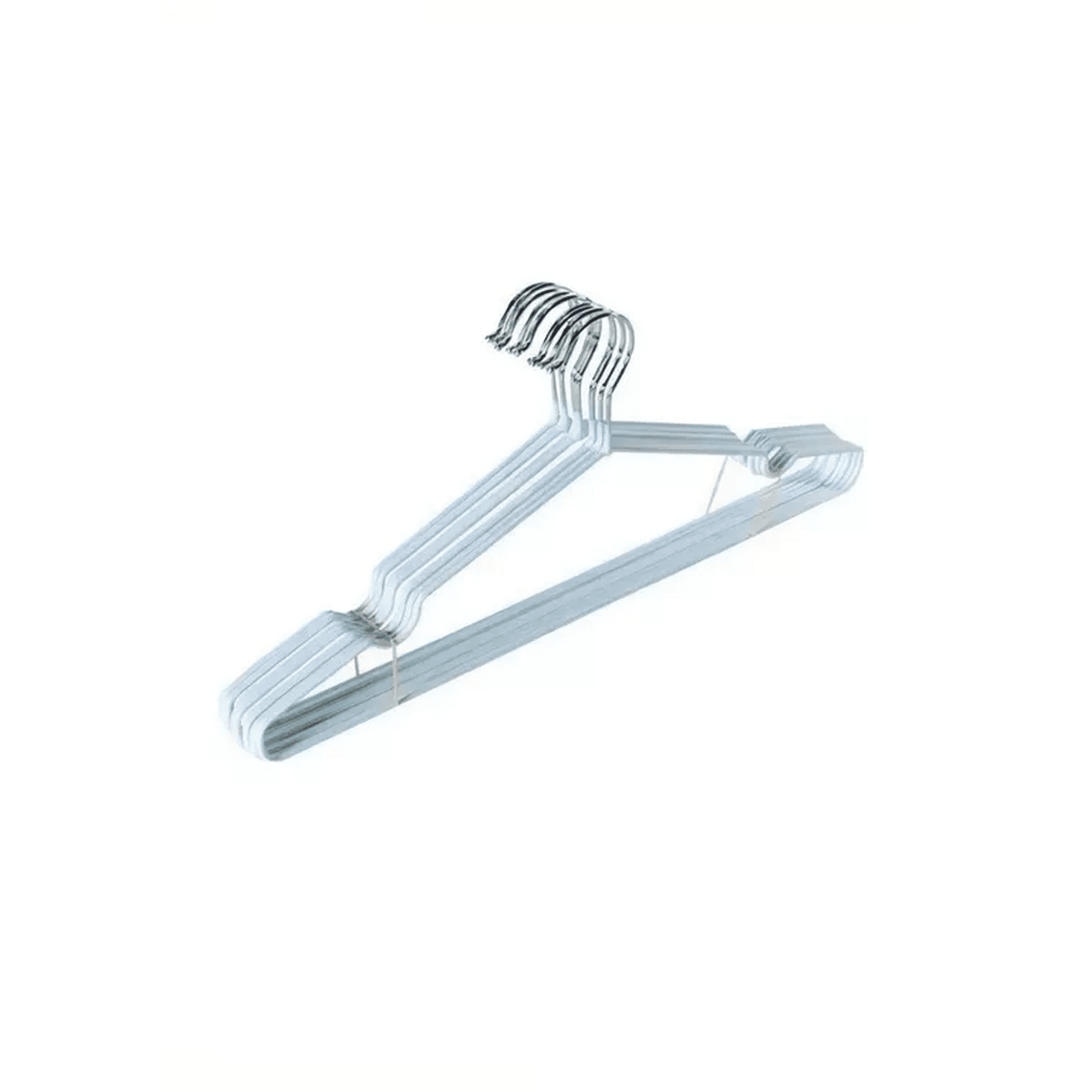 Genérico - Ganchos Colgadores Ropa Antideslizante 100 Unidades