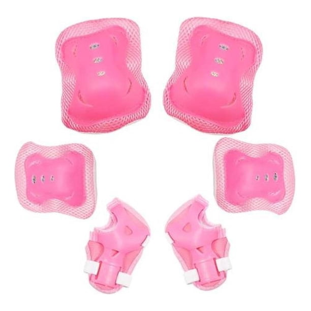 Set Protecciones Niños 3 - 8 Años Rodillera Codera Muñquera multicolor