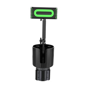 Magideal - Soporte Para Teléfono De Taza Para Coche, Soporte Para Teléfono De Ángulo Ajustable, Soporte Para Teléfono Para Coche, Soporte Para Teléfono Móvil De Verde