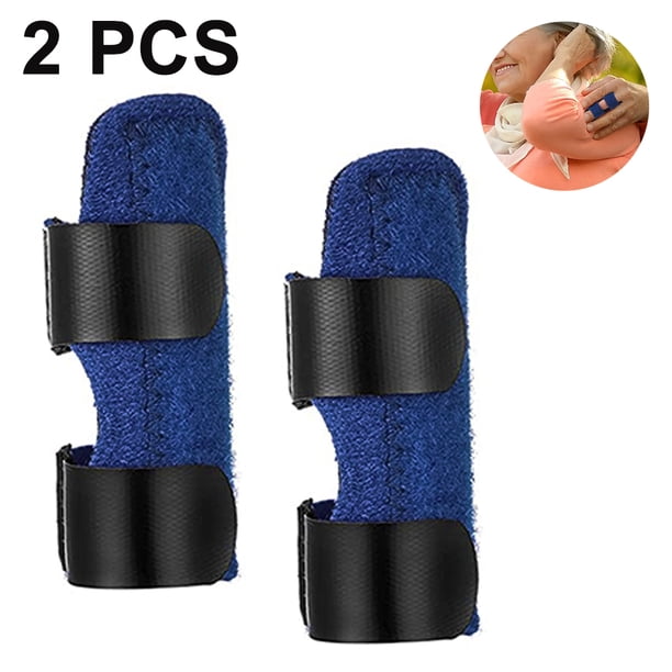 2 férulas para dedo en gatillo, soporte para dedo en mazo (índice, medio y anular): liberación de tendones y alivio del dolor.