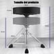 thumbnail image 3 of Trono De Tambor Silla Taburete Acolchado Altura Ajustable Negro, 3 of 7
