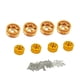 thumbnail image 3 of Cubo De Rueda De Metal Con Tornillos Tuercas Ruedas Para WPL B-14 B-14K 1/16 RC Car C-34k Gold, 3 of 5