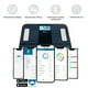 thumbnail image 3 of SENSSUN | Balanza Pesa Digital Inteligente con Bioimpedancia | Bluetooth | Compatible iOS y Android, 3 of 4