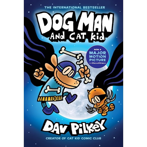 Novela gráfica Book Graphix Dog Man and Cat Kid #4 Tapa dura