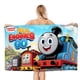 thumbnail image 1 of Thomas Toalla de playa de secado rápido con diseño temático, regalo para mujeres y niñas, ideal para cumpleaños, fans, amantes de la música, uso en la playa o al aire libre, 78 × 180 cm, 1 of 6