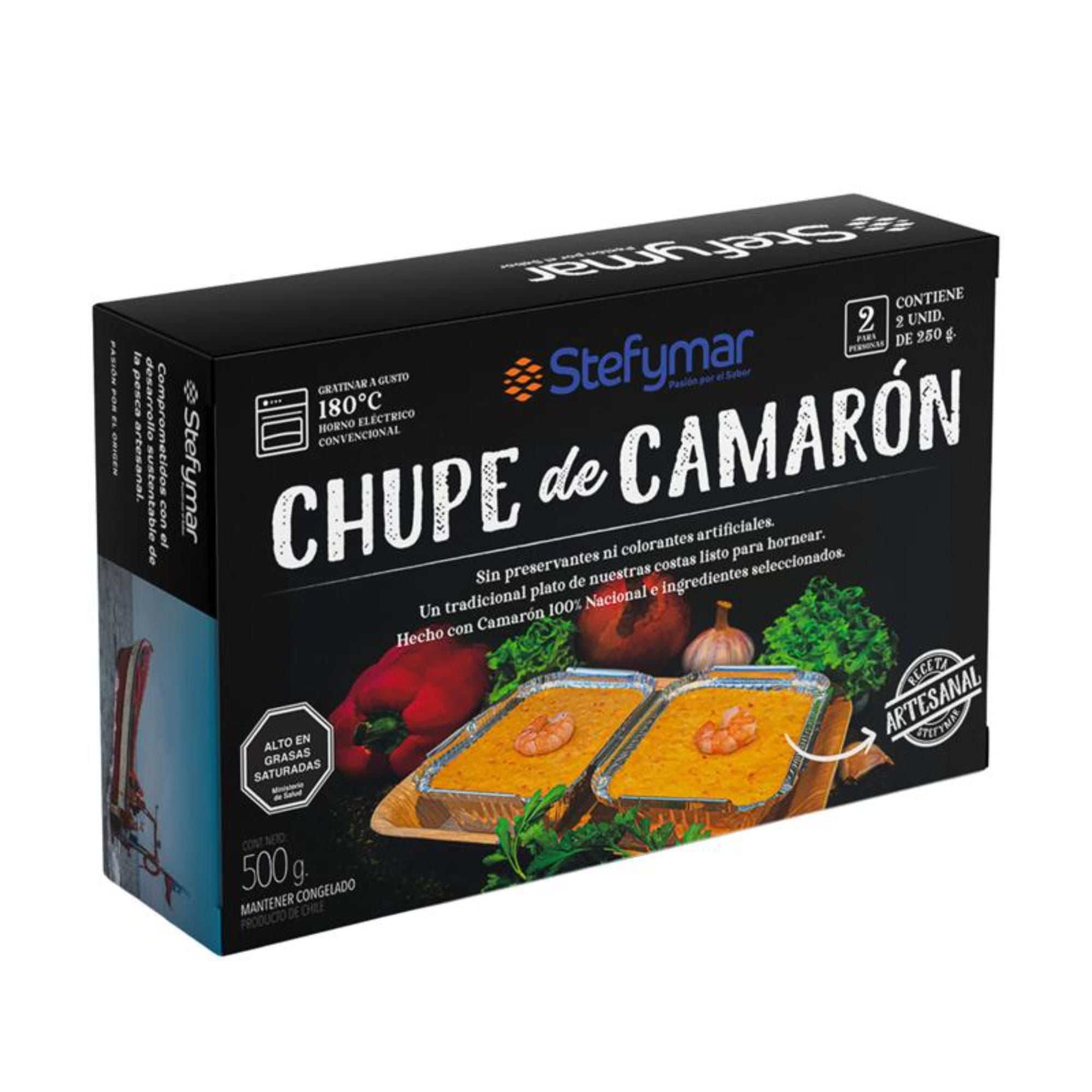 Chupe De Camarón Nacional Para Dos. 500 g Stefymar
