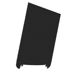 Magideal - Persianas Plisadas Temporales, Fáciles De Cortar Y Ajustar, Ideales Para Decorar El Hogar. Fibra De Poliéster, Fácil De Instalar Y Proteger La Privaci Negro 60X180Cm