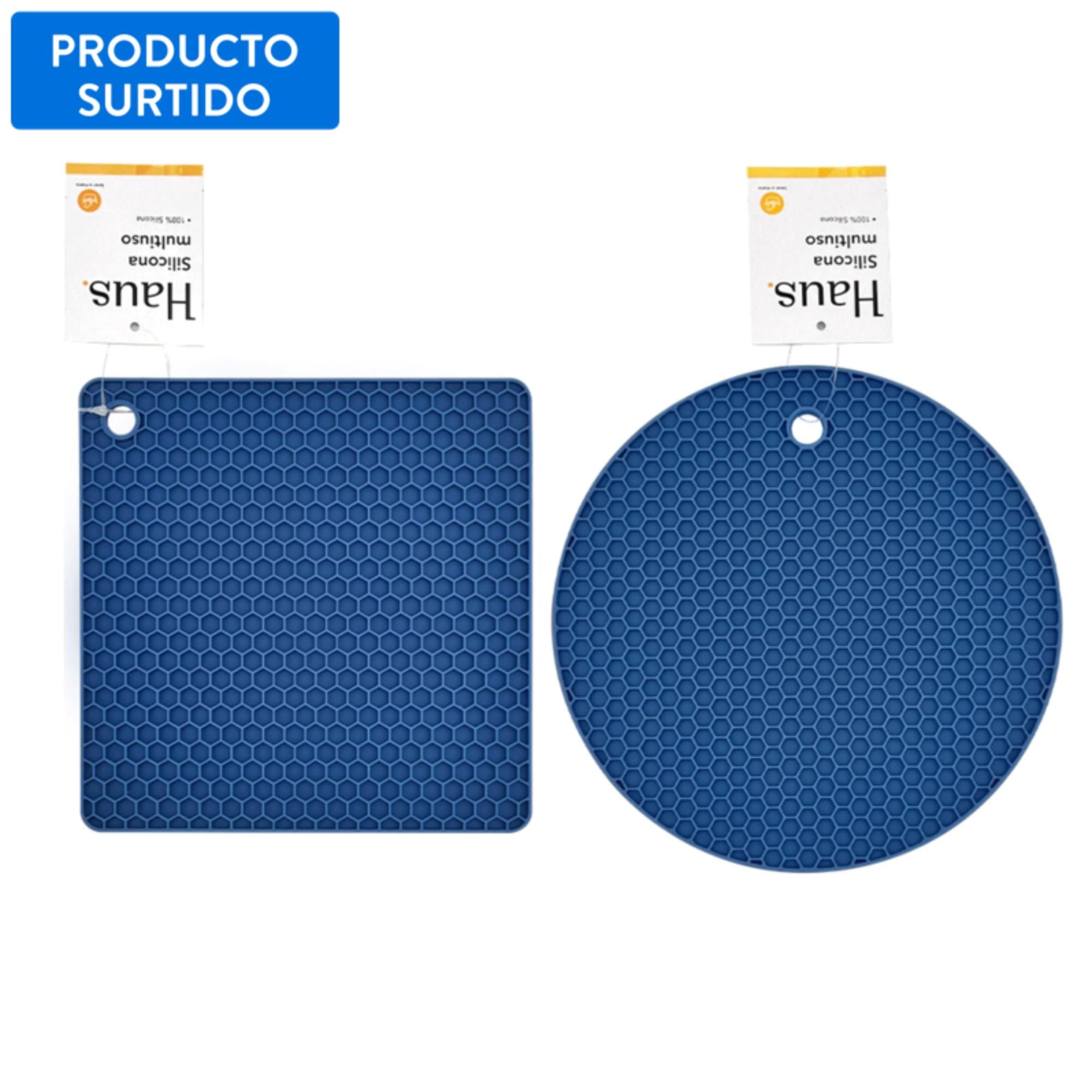 Posa Ollas Silicona 1 Pieza Azul