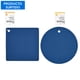 thumbnail image 1 of Posa Ollas Silicona 1 Pieza Azul, 1 of 7