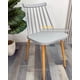 thumbnail image 2 of Pack 2 Sillas de Comedor Resistentes Royal - Gris, 2 of 3