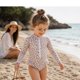 thumbnail image 3 of Traje de Baño Niña Manga Larga UPF50+ Magnolia MamboKids 3 a 4 años, 3 of 4