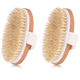 thumbnail image 1 of Cepillo corporal con cepillo seco, cerdas naturales suaves y firmes, cepillo exfoliante corporal, cepillo corporal con cepillo seco para masajes, 1 of 6