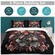thumbnail image 5 of Jujutsu Kaisen Anime Home Bed 3-piece Set Classic Japanese Anime Polyester Wash Student Dormitory Set, 5 of 5