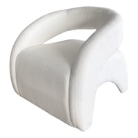 Santú Home & Deco - Sofá Poltrona Blanco Textil Nórdico