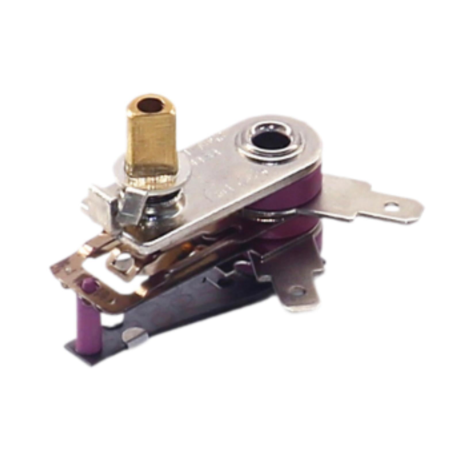 Magideal - Interruptor De Termostato Ajustable Para Horno Eléctrico, Piezas De Sartén Eléctrica