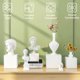 thumbnail image 4 of Expositores Koretech para buffet, 6 unidades, acrílicos, blancos, 4 of 7