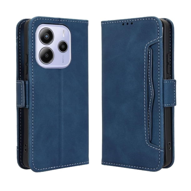 Funda Tipo Billetera FOXDOCK para Xiaomi Redmi Note 14 Pro 4G – Tapa Flip con Tarjetero