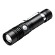 thumbnail image 1 of Linterna Led 3000 Lumens Recargable Con Zoom Resiste Lluvia Blanco Negro, 1 of 3