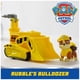 thumbnail image 2 of Toy Truck PAW Patrol Rubble's Bulldozer con figura coleccionable, 2 of 9