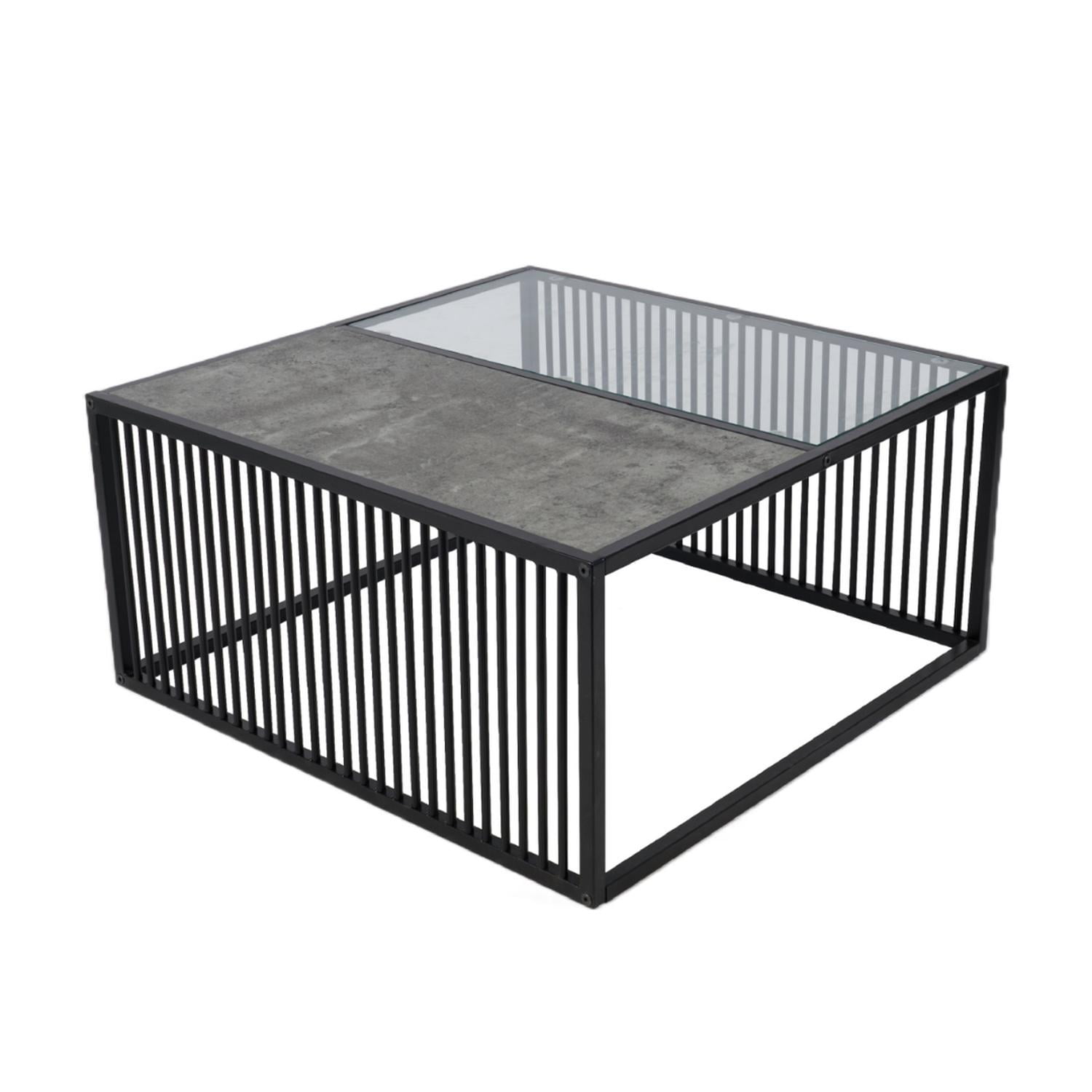 Pandalino - Mesa De Centro Bohemia: Estilo Único Para Tu Living Negro