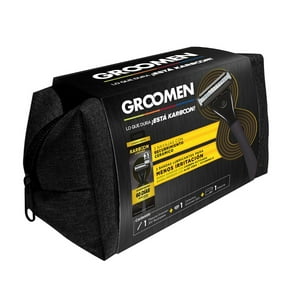 Groomen - Grooomen Pack Maquina Afeitar Black 300X1 + Bolso